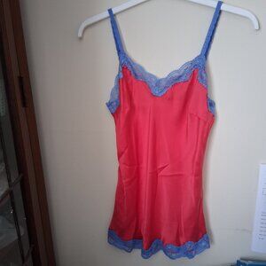 ARATTA SILENT JOURNEY SILK SPANDEX LACE TRIM CAMISOLE Cami sz S
